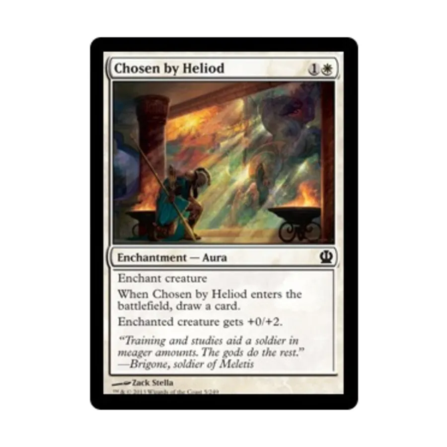 CCG Выбран Гелиодом (К), MTG - Theros
CCG Выбран Гелиодом (К), MTG - Theros