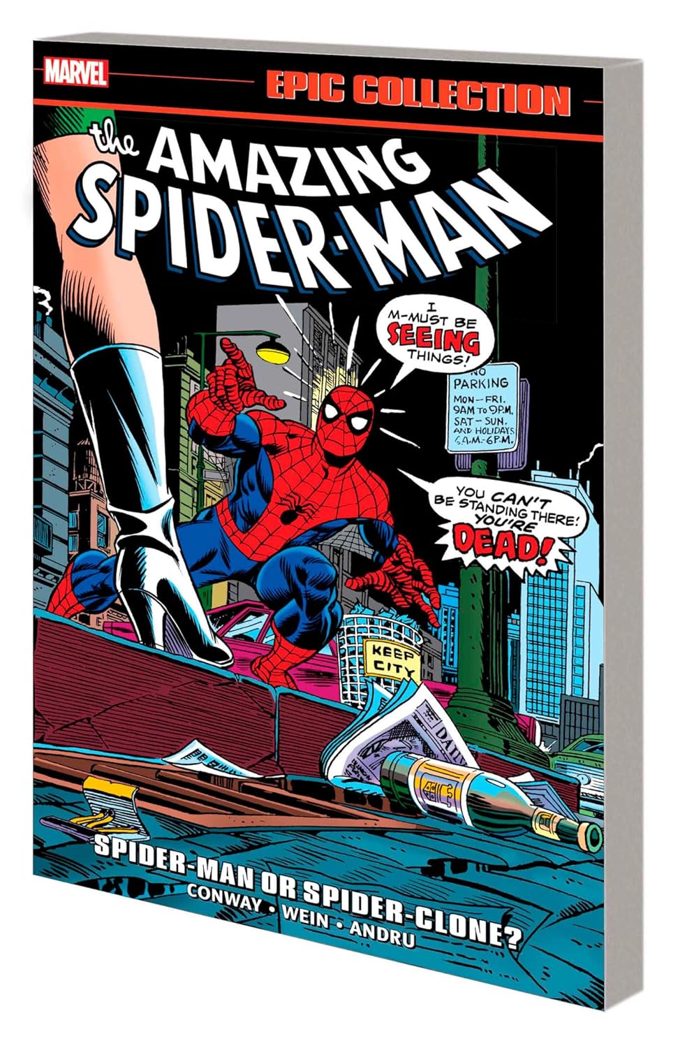 Amazing Spider-Man Epic Collection: Spider-Man Or Spider-Clone (Marvel Universe)
Amazing Spider-Man Epic Collection: Spider-Man Or Spider-Clone (Marvel Universe)
