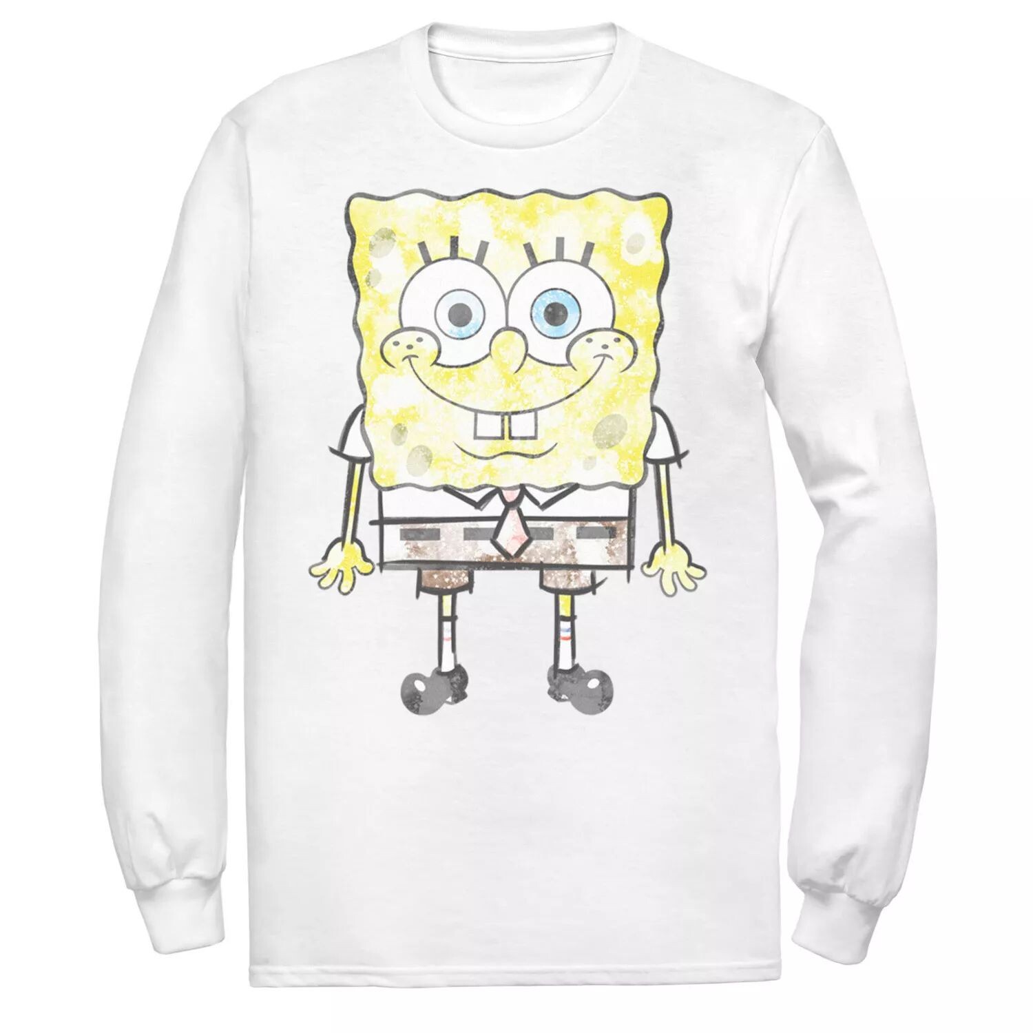 Мужская футболка с выцветшим портретом «Губка Боб Квадратные Штаны» Licensed Character
Мужская футболка с выцветшим портретом «Губка Боб Квадратные Штаны» Licensed Character