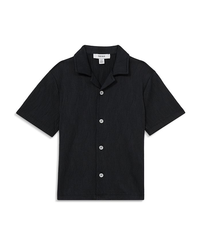 Мальчиковая кубинская рубашка Elio с коротким рукавом - для старших детей REISS, синий
Мальчиковая кубинская рубашка Elio с коротким рукавом - для старших детей REISS, синий