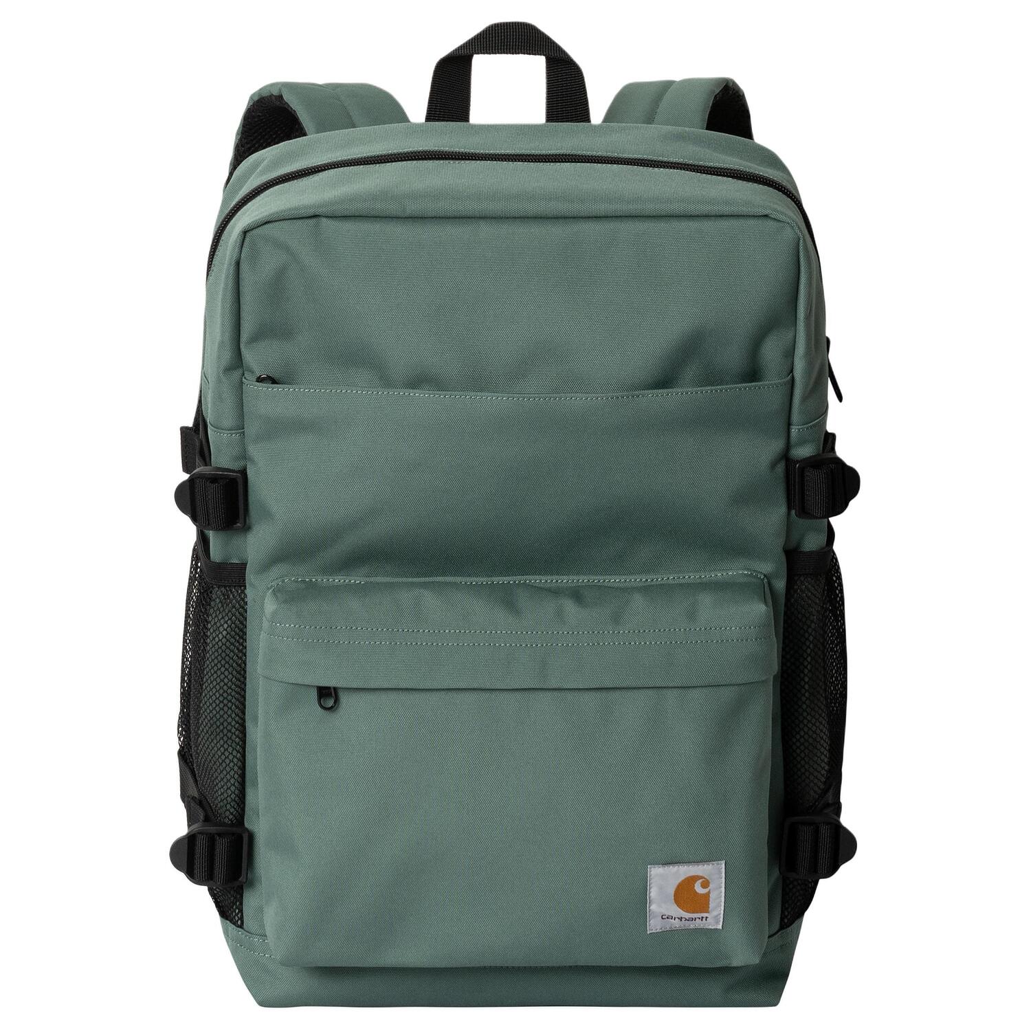 Carhartt WIP Полиэстеровый рюкзак унисекс серебристо-сосновый зелёный, Silver Pine Green
Carhartt WIP Полиэстеровый рюкзак унисекс серебристо-сосновый зелёный, Silver Pine Green