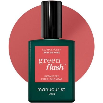 Зеленый светодиодный гель-лак для ногтей с эффектом вспышки, веганский, 12-Free, на растительной основе Manucurist
Зеленый светодиодный гель-лак для ногтей с эффектом вспышки, веганский, 12-Free, на растительной основе Manucurist