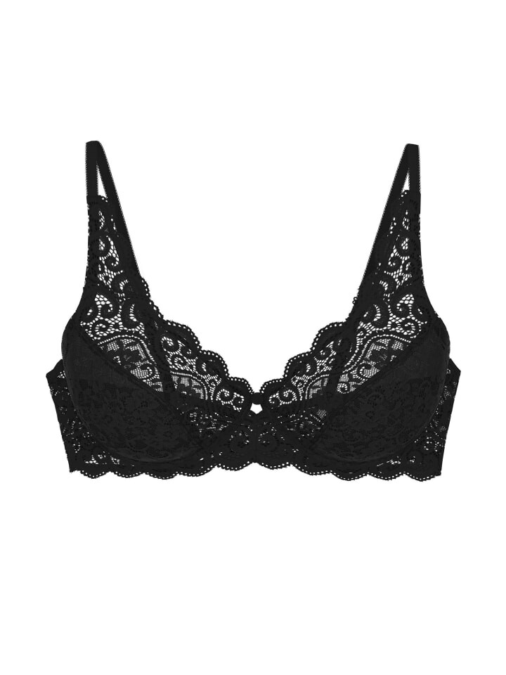 Бюстгальтер на косточках Triumph Bügel-BH Amourette, черный 
Бюстгальтер на косточках Triumph Bügel-BH Amourette, черный