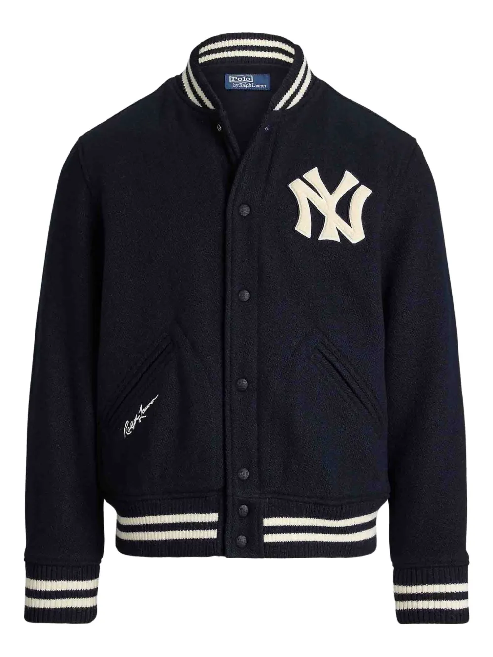 Куртка Yankees с полосатым низом Polo Ralph Lauren, синий
Куртка Yankees с полосатым низом Polo Ralph Lauren, синий