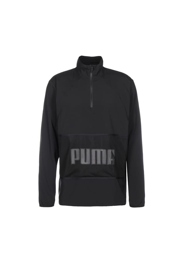 Тренировочная куртка с графическим принтом и полумолнией Puma, черный
Тренировочная куртка с графическим принтом и полумолнией Puma, черный