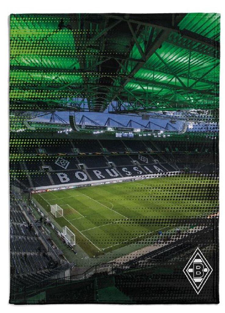 Фланелевое флисовое одеяло VfL Borussia Mönchengladbach «Stadion» ок. 150 x 200 см., зеленый
Фланелевое флисовое одеяло VfL Borussia Mönchengladbach «Stadion» ок. 150 x 200 см., зеленый