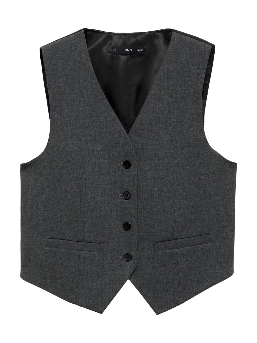 Жилет MANGO Avola, темно-серый
Жилет MANGO Avola, темно-серый