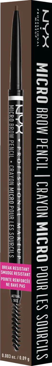 Карандаш для бровей NYX Professional MakeUp Micro Brow Pencil 05 Ash Brown
Карандаш для бровей NYX Professional MakeUp Micro Brow Pencil 05 Ash Brown
