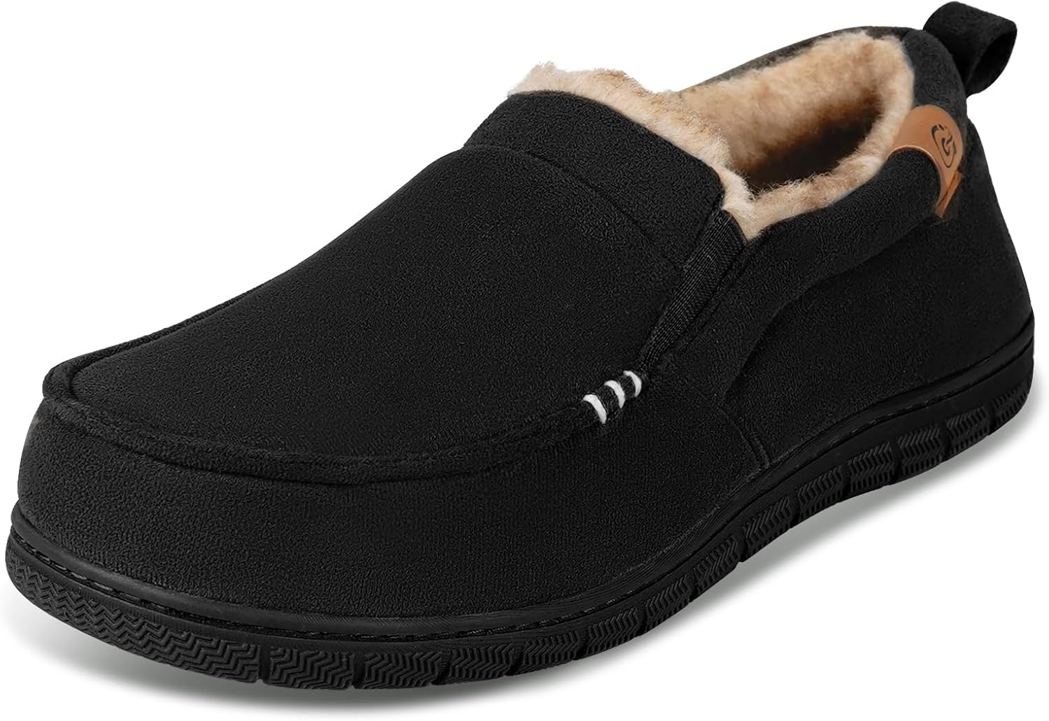 Мужские мокасины Garonne с эффектом памяти, пушистые домашние тапочки с противоскользящей резиновой подошвой для дома и улицы, черный
Мужские мокасины Garonne с эффектом памяти, пушистые домашние тапочки с противоскользящей резиновой подошвой для дома и улицы, черный