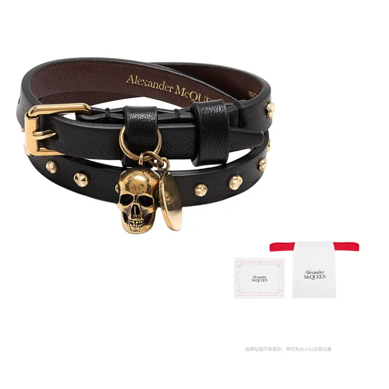 Браслет с молотковыми шпильками двойного обвития Alexander McQueen
Браслет с молотковыми шпильками двойного обвития Alexander McQueen