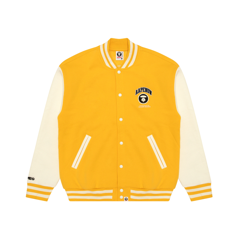 By *A Bathing APE Logo Baseball Jacket Aape, оранжевый
By *A Bathing APE Logo Baseball Jacket Aape, оранжевый