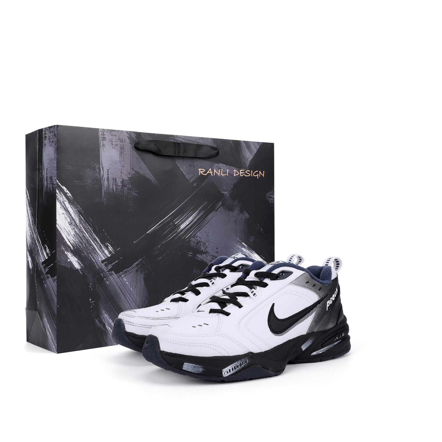 Nike Кроссовки Air Monarch 4 Leather, Textile Thermal Cushioning Coverage Low top Chunky Unisex White Black
Nike Кроссовки Air Monarch 4 Leather, Textile Thermal Cushioning Coverage Low top Chunky Unisex White Black