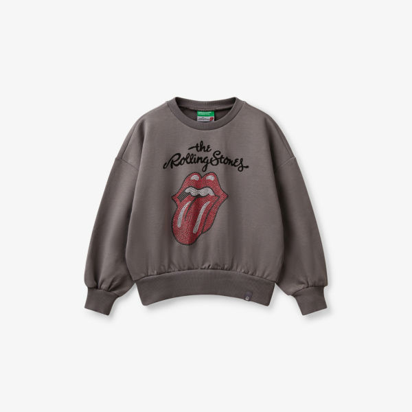 Худи Benetton оверсайз из хлопка с принтом из страз 6-14 лет, серый
Худи Benetton оверсайз из хлопка с принтом из страз 6-14 лет, серый