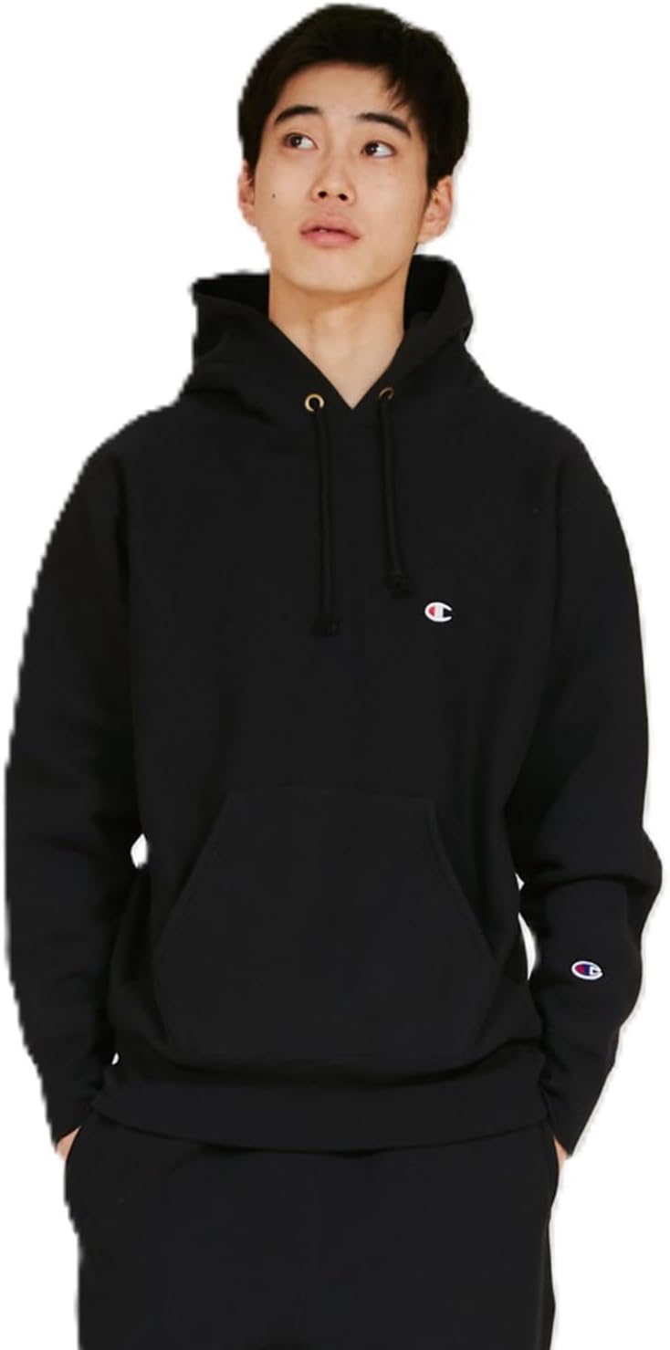 Мужская толстовка Champion C3-Y133 с длинным рукавом, 11,5 унций, хлопок производства США, логотип One Point, обратная вязка (R), черный
Мужская толстовка Champion C3-Y133 с длинным рукавом, 11,5 унций, хлопок производства США, логотип One Point, обратная вязка (R), черный