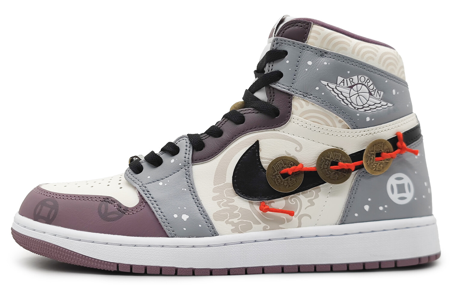 Кроссовки Air Jordan 1 Vintage Basketball Shoes Men High-top Gray/Beige, фиолетовый
Кроссовки Air Jordan 1 Vintage Basketball Shoes Men High-top Gray/Beige, фиолетовый