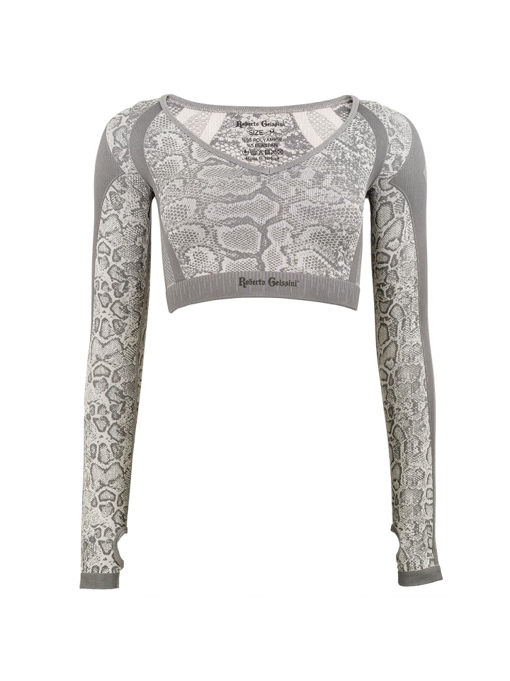 Спортивная футболка с длинными рукавами, змеиный принт Roberto Geissini
Спортивная футболка с длинными рукавами, змеиный принт Roberto Geissini