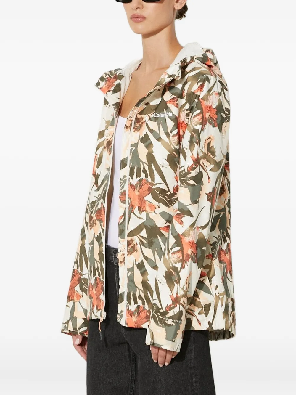 Куртка с капюшоном и цветочным принтом Columbia, белый
Куртка с капюшоном и цветочным принтом Columbia, белый