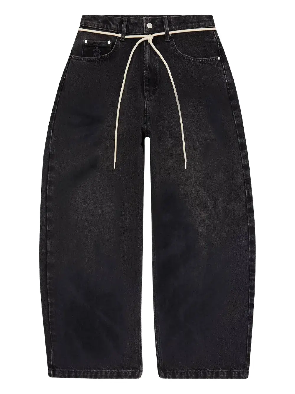 Джинсы свободного кроя с эффектом стирки Aboutblank, черный
Джинсы свободного кроя с эффектом стирки Aboutblank, черный