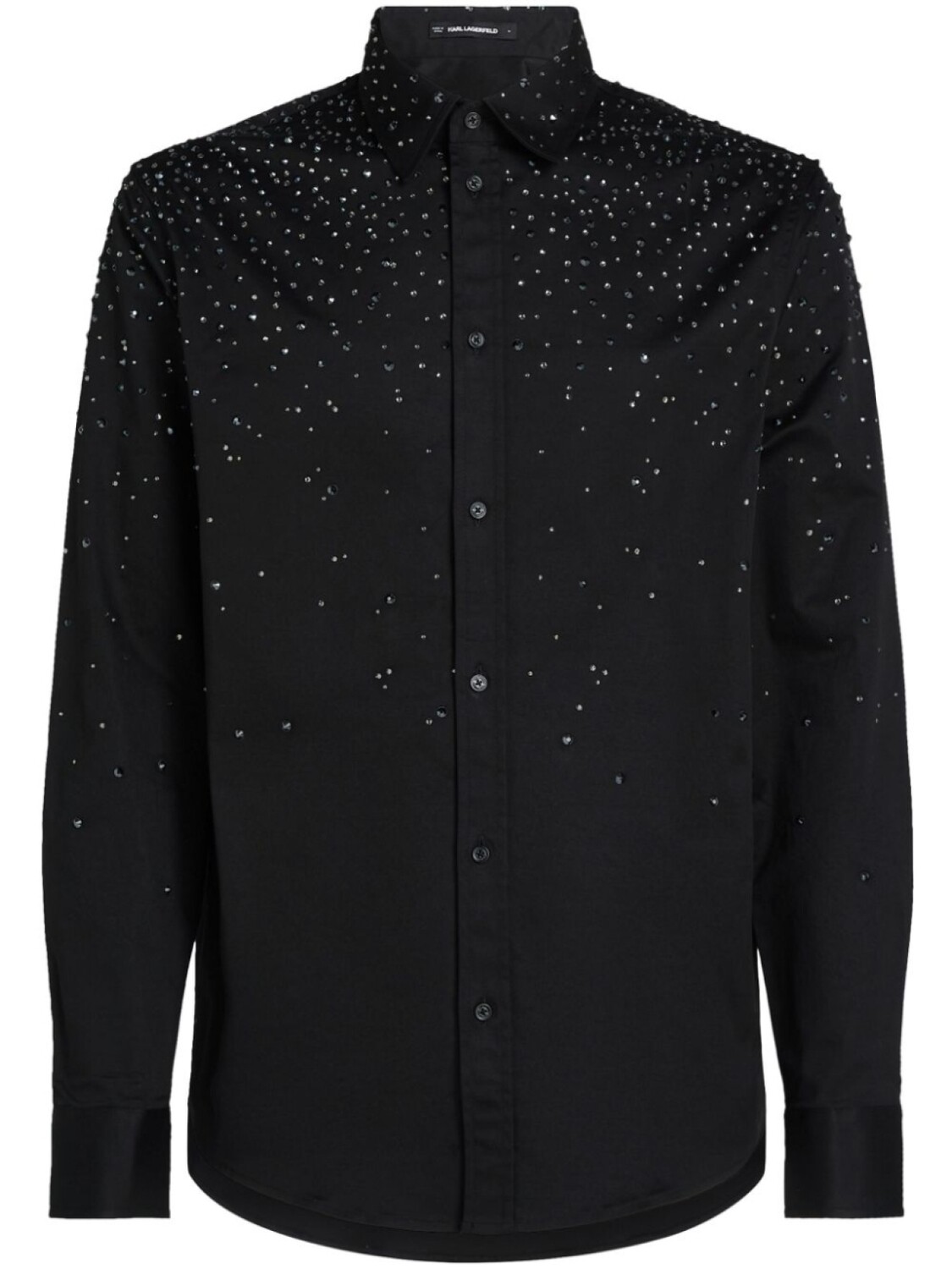 Karl Lagerfeld рубашка со стразами, черный
Karl Lagerfeld рубашка со стразами, черный