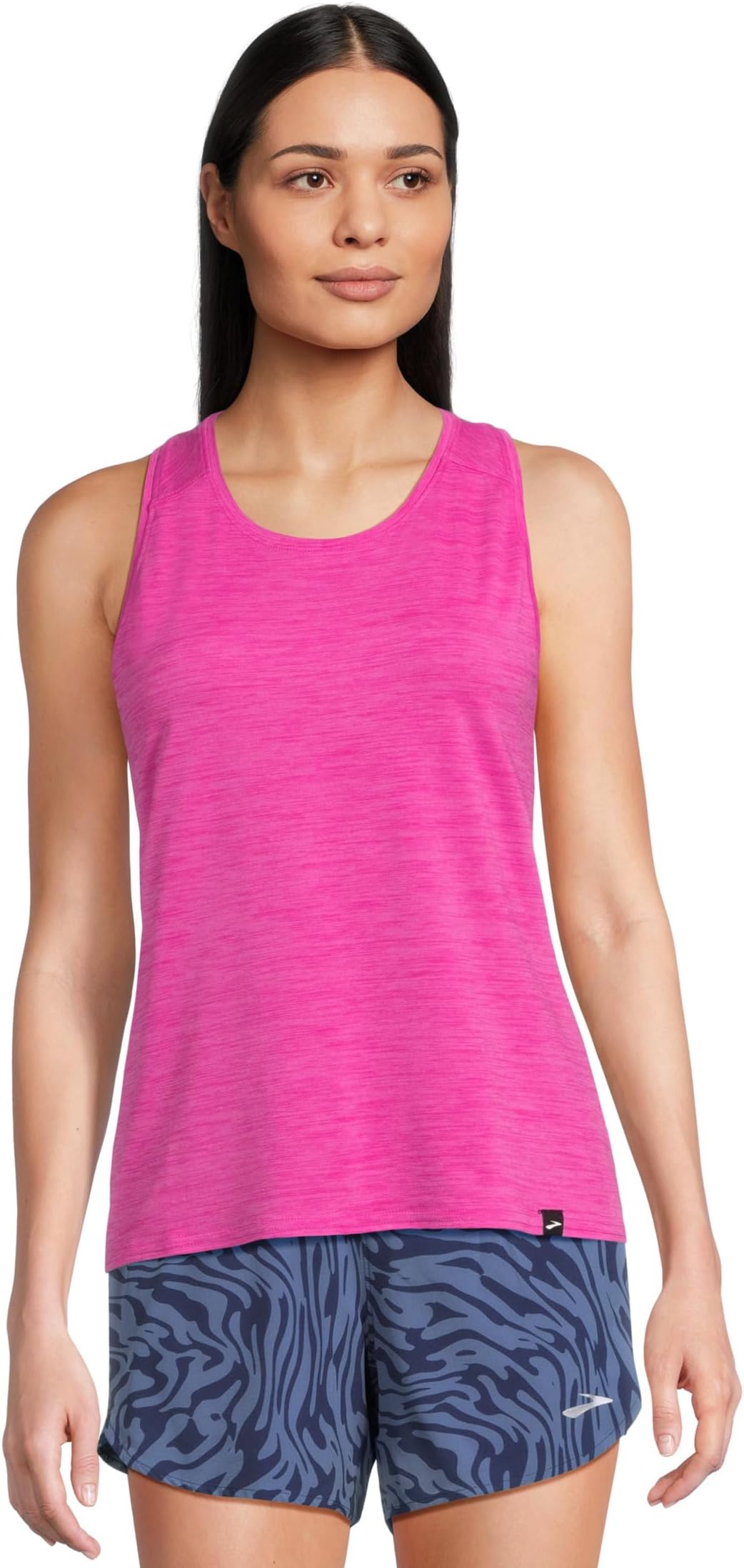 Топ Brooks Luxe Tank, цвет Heather Magenta
Топ Brooks Luxe Tank, цвет Heather Magenta