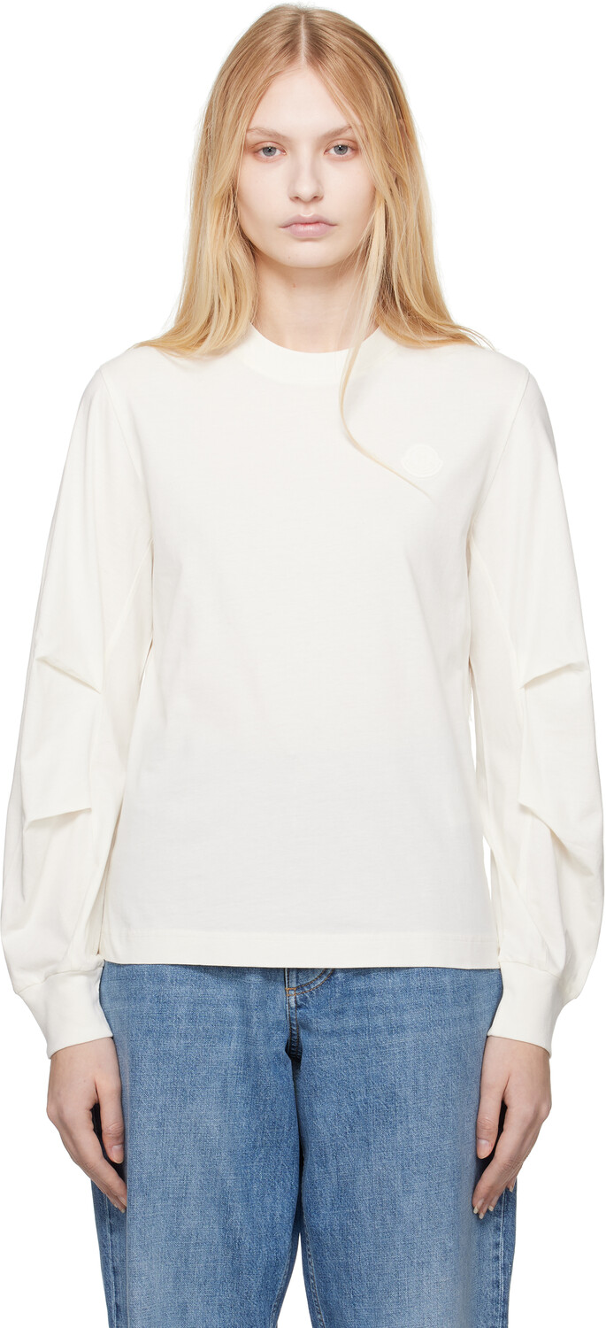 Футболка с резиновой нашивкой-логотипом Moncler
Футболка с резиновой нашивкой-логотипом Moncler