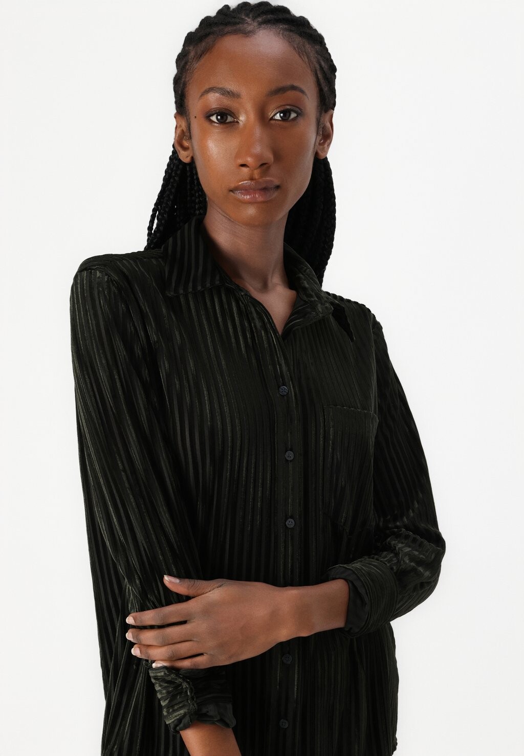 Блузка на пуговицах SHIRT GAP, зеленый
Блузка на пуговицах SHIRT GAP, зеленый