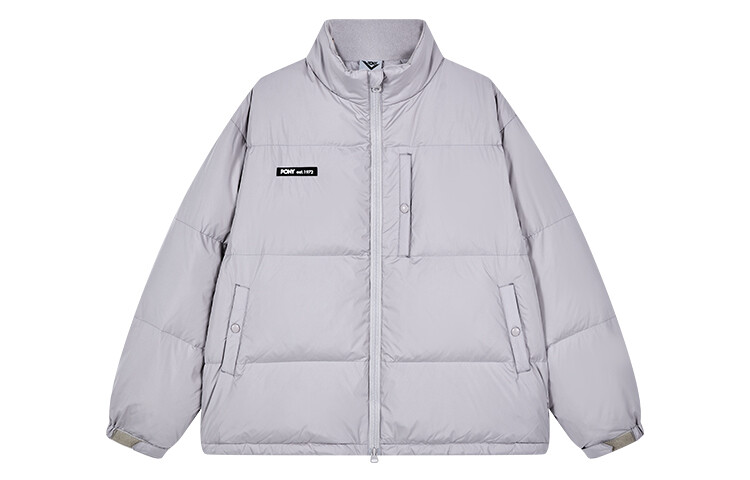 Пуховик унисекс серый Pony
Пуховик унисекс серый Pony