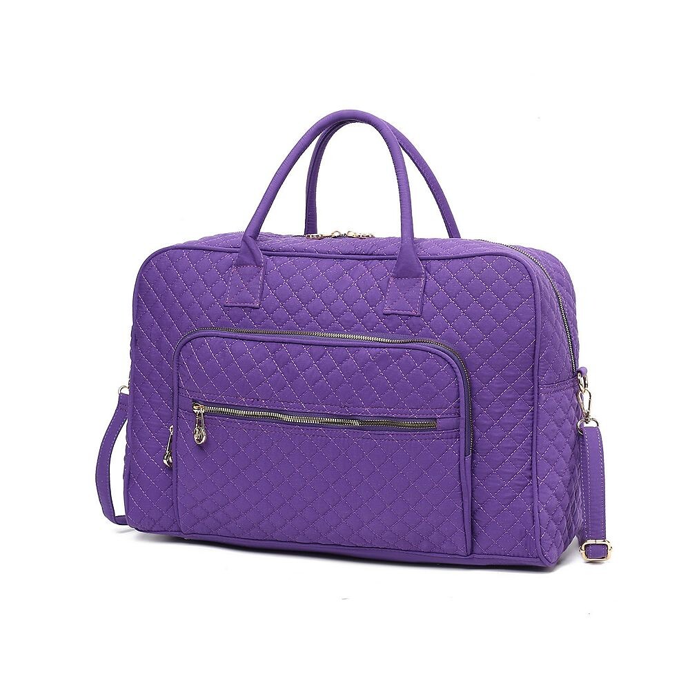 Коллекция Mkf Женская спортивная сумка Jayla из однотонного стеганого хлопка от Mia K MKF Collection, фиолетовый
Коллекция Mkf Женская спортивная сумка Jayla из однотонного стеганого хлопка от Mia K MKF Collection, фиолетовый