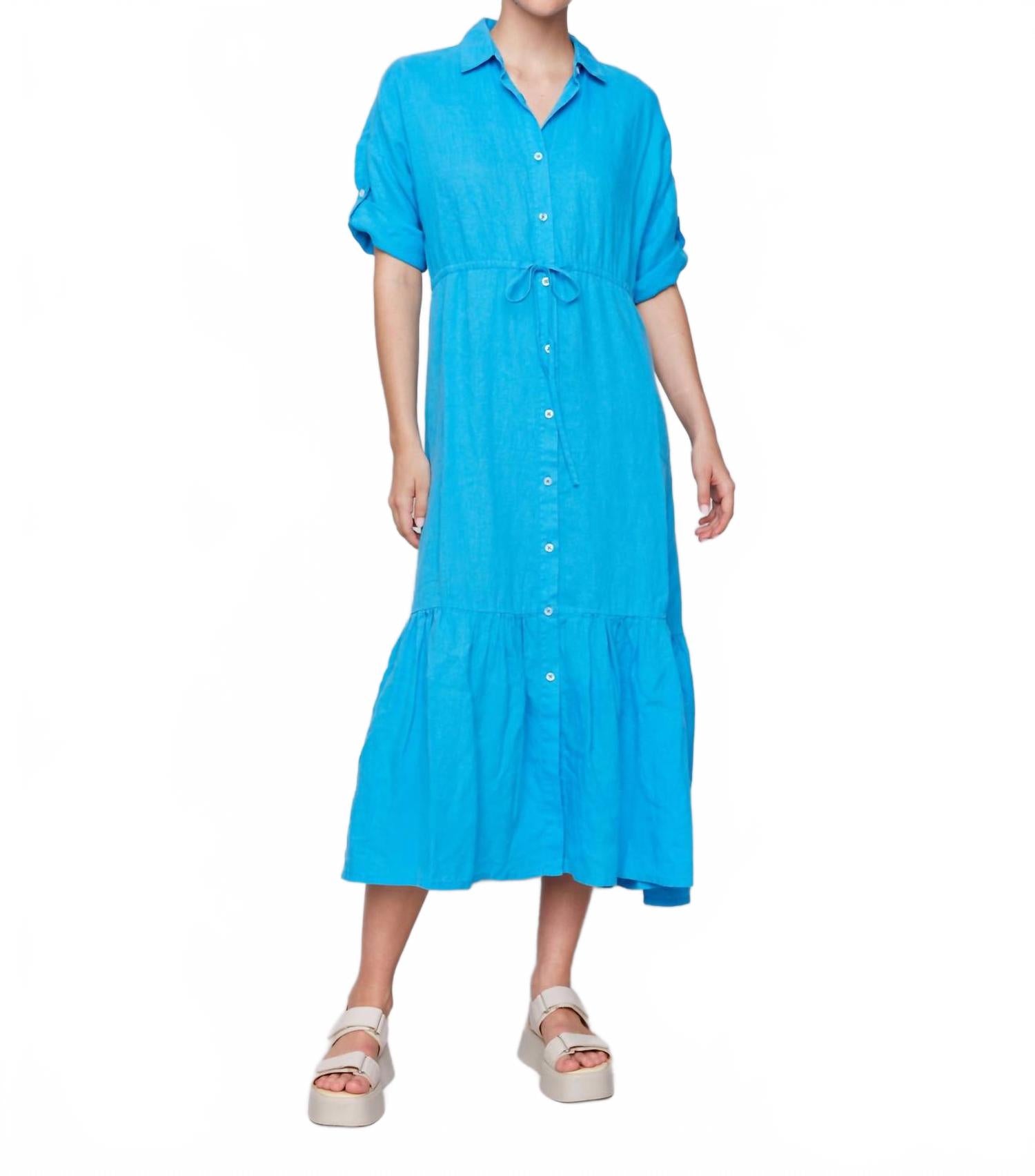 Длинное платье с короткими рукавами в лагуне CHARLIE B, lagoon
Длинное платье с короткими рукавами в лагуне CHARLIE B, lagoon