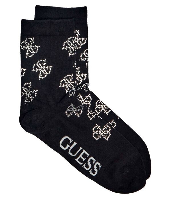 Носки женские Guess Underwear со стразами, черный
Носки женские Guess Underwear со стразами, черный