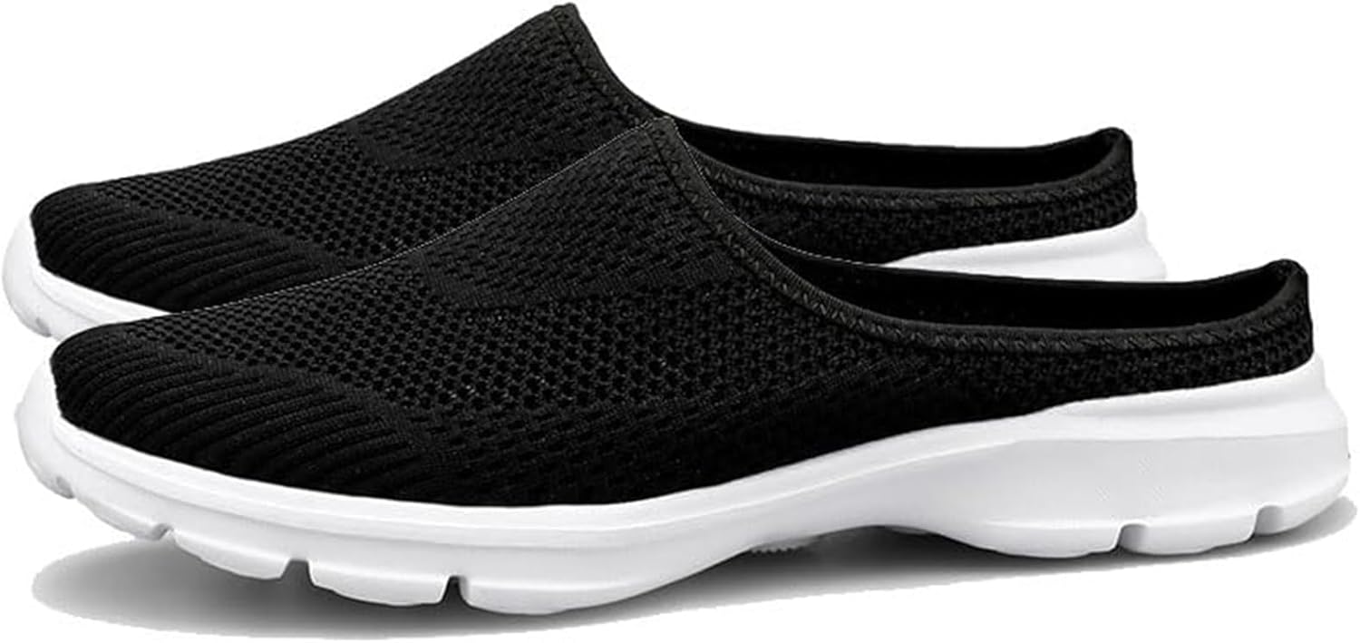 Женские летние кроссовки на шнуровке без задника, слипоны-мюли, дышащие тапочки с закрытым носком, удобные обувь для ходьбы Nkgra, черный
Женские летние кроссовки на шнуровке без задника, слипоны-мюли, дышащие тапочки с закрытым носком, удобные обувь для ходьбы Nkgra, черный