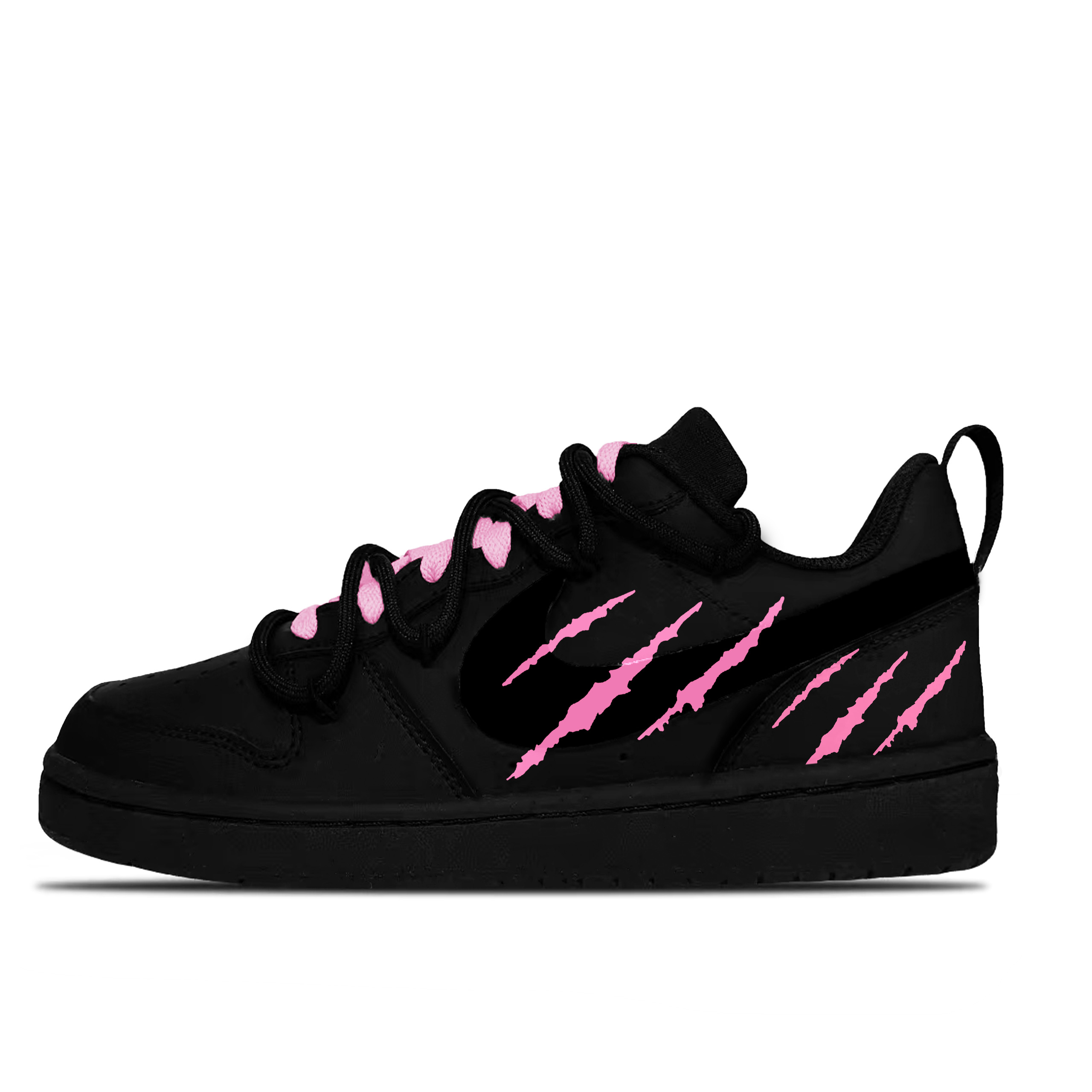 Nike Кроссовки для скейтбординга Court Borough Cool Black Pink Blade с противоскользящей подошвой и устойчивостью к истиранию, низкие, для детей и подростков
Nike Кроссовки для скейтбординга Court Borough Cool Black Pink Blade с противоскользящей подошвой и устойчивостью к истиранию, низкие, для детей и подростков