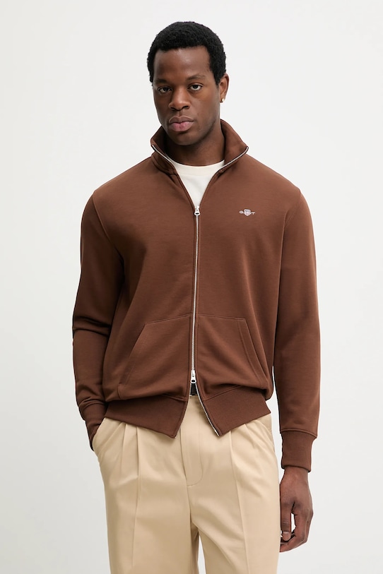 Толстовка Gant, коричневый
Толстовка Gant, коричневый