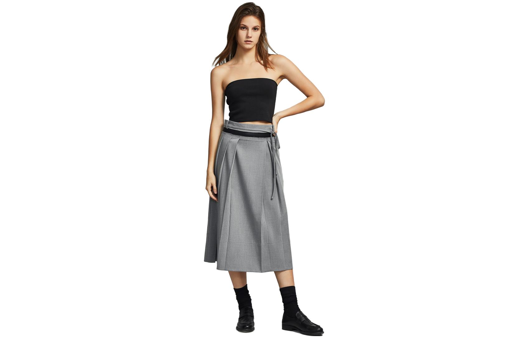 Женская повседневная длинная юбка ELLE, серый
Женская повседневная длинная юбка ELLE, серый