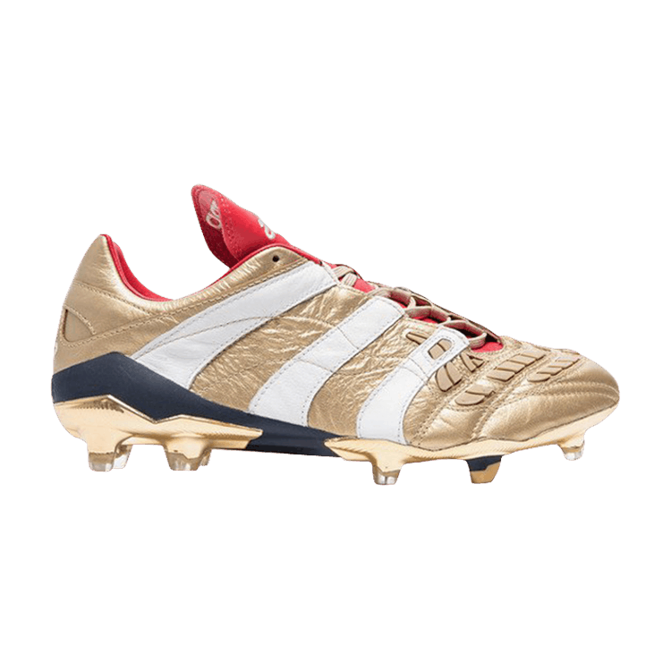 Кроссовки Predator Accelerator FG Zinedine Zidane 'Gold Metallic', золотой 
Кроссовки Predator Accelerator FG Zinedine Zidane 'Gold Metallic', золотой