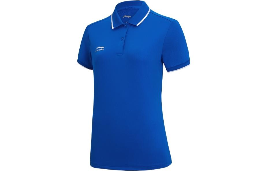 Футболка-поло Sportlife женская синяя Lining
Футболка-поло Sportlife женская синяя Lining