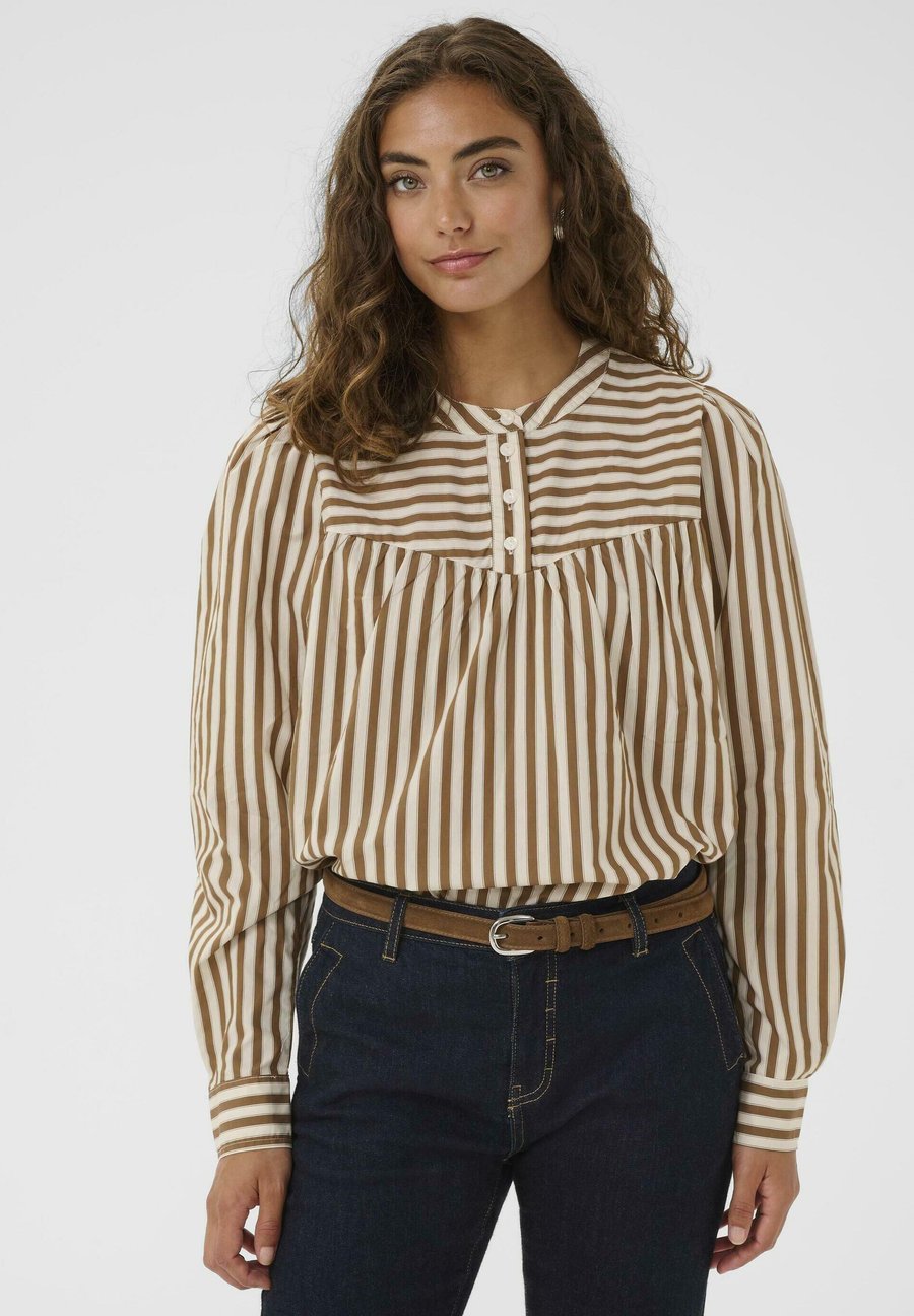 Блуза Culture HALARY, Whitecap Brown Stripe/White
Блуза Culture HALARY, Whitecap Brown Stripe/White