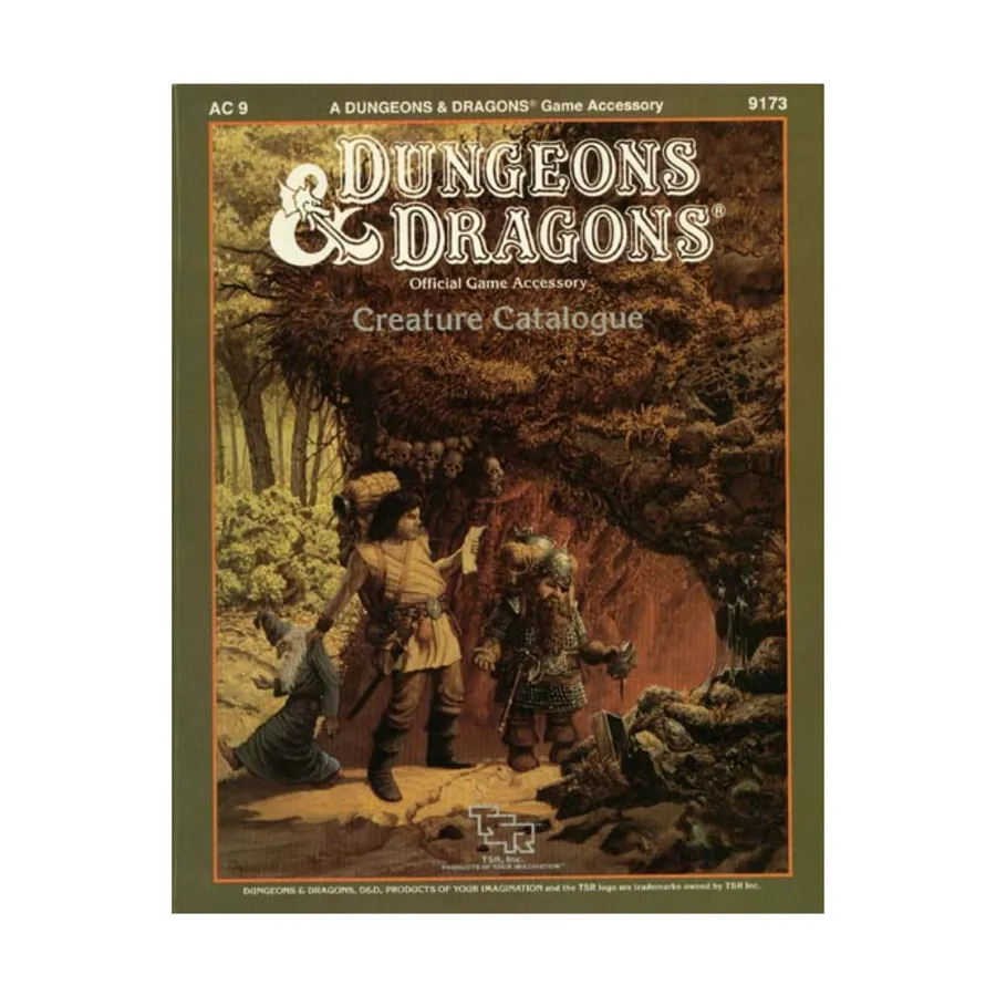 Creature Catalog (1st Edition), Basic Dungeons & Dragons (Original Edition) - Sourcebooks & Accessories, мягкая обложка
Creature Catalog (1st Edition), Basic Dungeons & Dragons (Original Edition) - Sourcebooks & Accessories, мягкая обложка