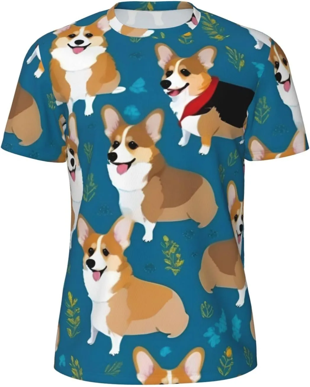 Футболка Corgi Print с коротким рукавом для лета SDFHU
Футболка Corgi Print с коротким рукавом для лета SDFHU