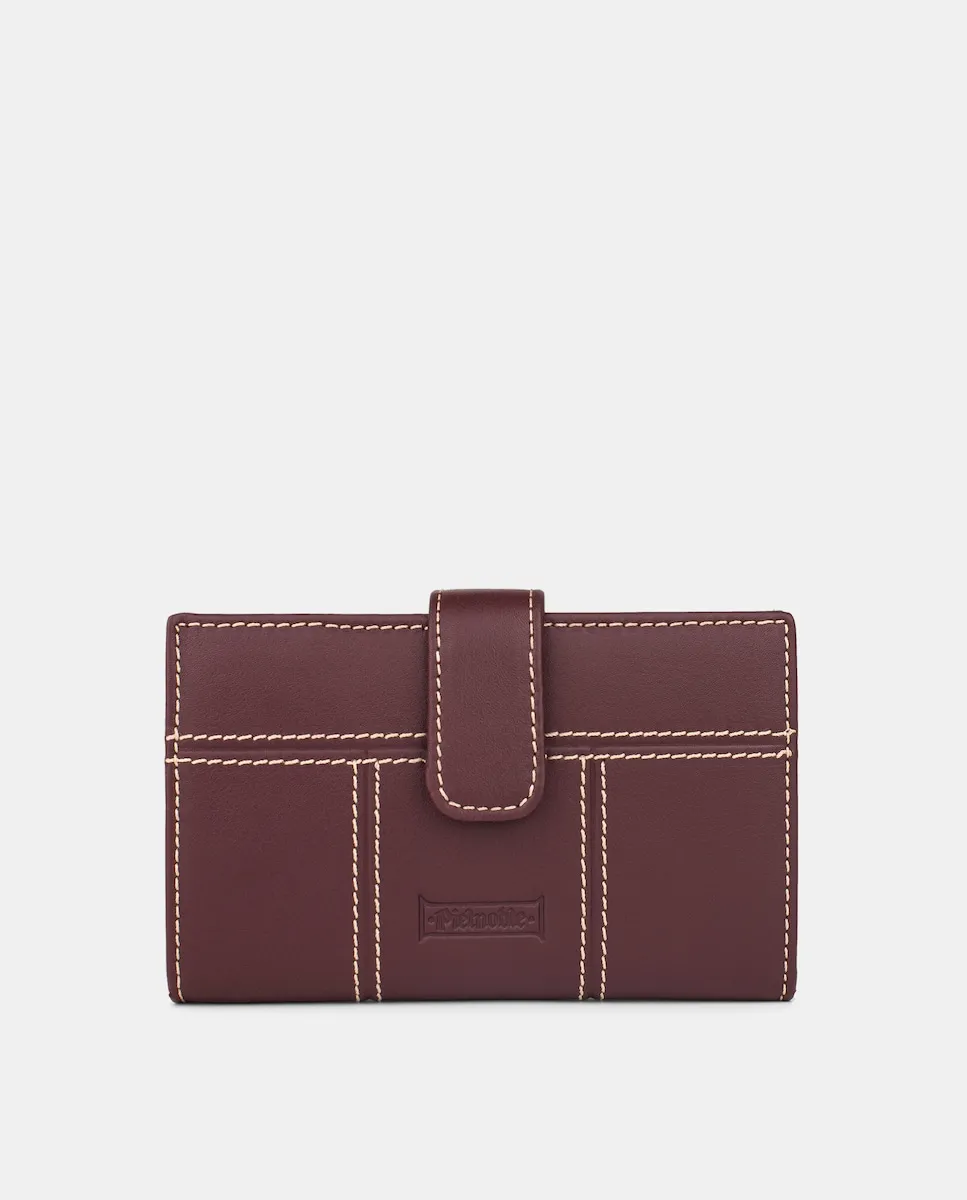 Маленький бумажник Pielnoble, бордовый
Маленький бумажник Pielnoble, бордовый