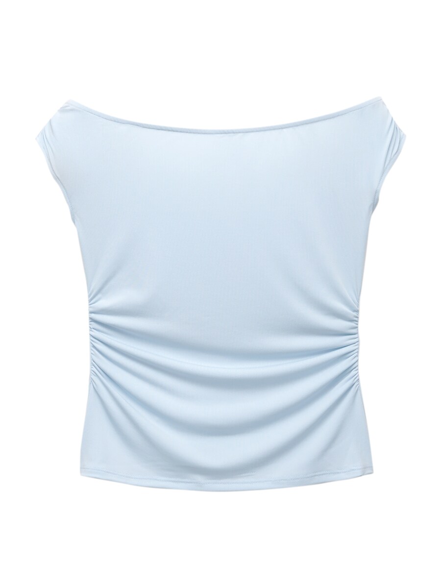 Топ Pull&Bear, светло-синий
Топ Pull&Bear, светло-синий