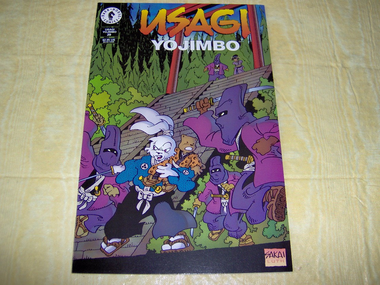 Usagi Yojimbo Volume 3, Issue #29 (May 1999) (Dark Horse Comics)
Usagi Yojimbo Volume 3, Issue #29 (May 1999) (Dark Horse Comics)