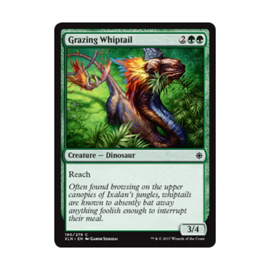 CCG Пасущийся хлыстохвост (С), MTG - Ixalan
CCG Пасущийся хлыстохвост (С), MTG - Ixalan