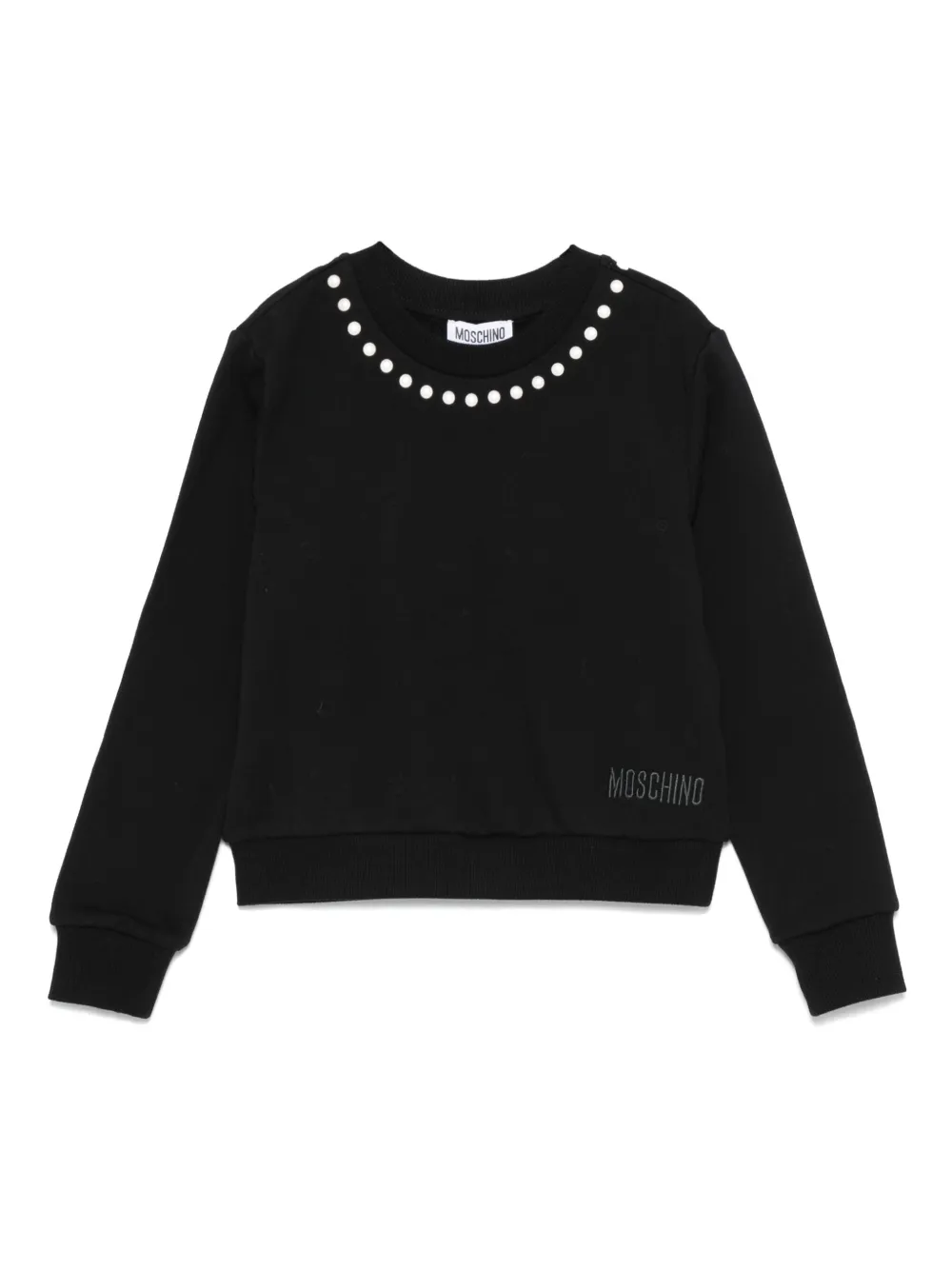 Толстовка Peace And Pearls Moschino Kids, черный
Толстовка Peace And Pearls Moschino Kids, черный