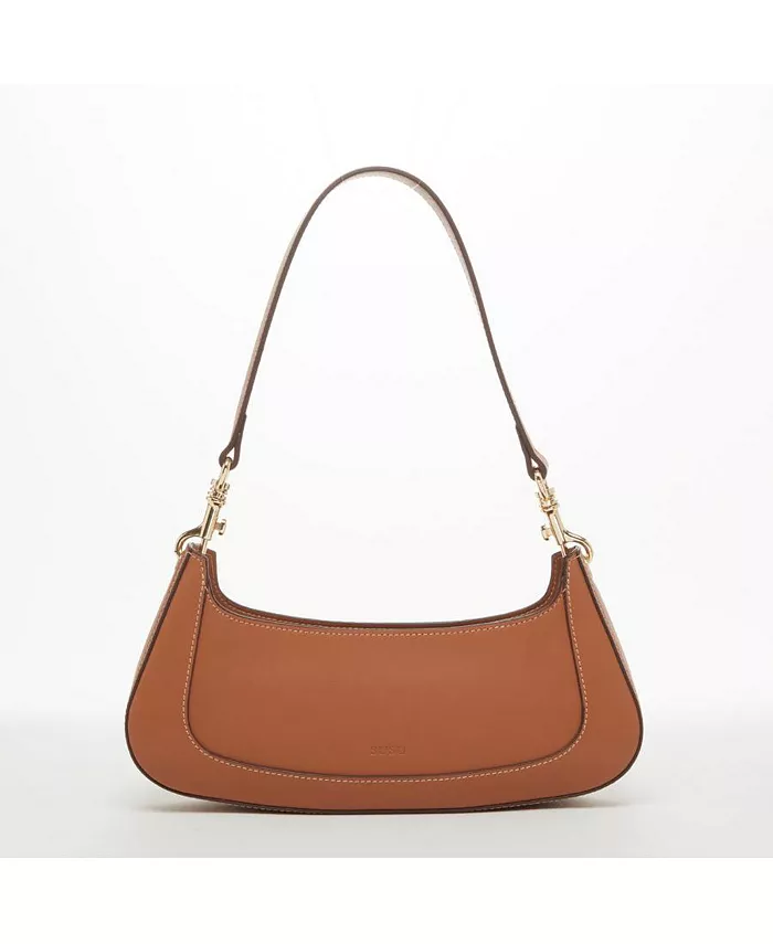 Кожаная сумка-багет коричневая 90-х маленькая через плечо Y2K подмышечная модная женская сумка SUSU, коричневый 
Кожаная сумка-багет коричневая 90-х маленькая через плечо Y2K подмышечная модная женская сумка SUSU, коричневый