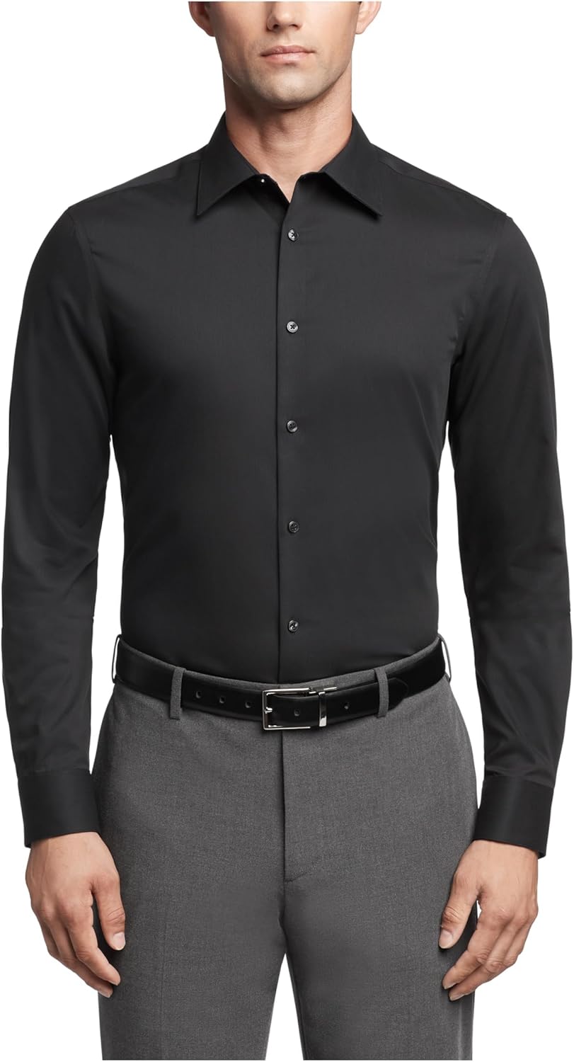 Мужские рубашки Calvin Klein Slim Fit Non Iron Solid, Black
Мужские рубашки Calvin Klein Slim Fit Non Iron Solid, Black