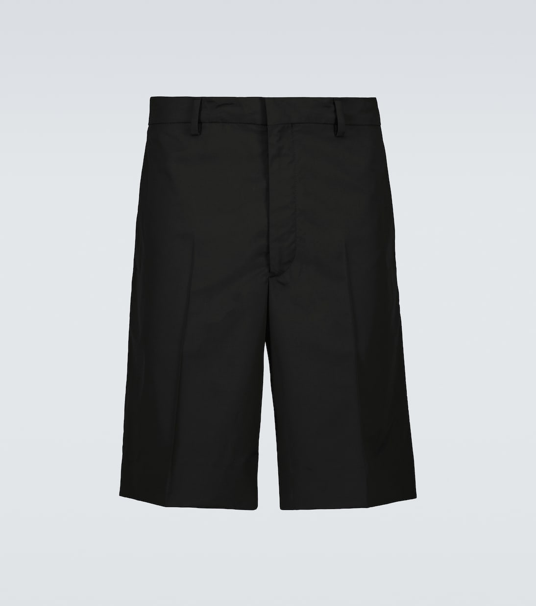 Бермуды из шерстяной смеси Prada, черный
Бермуды из шерстяной смеси Prada, черный