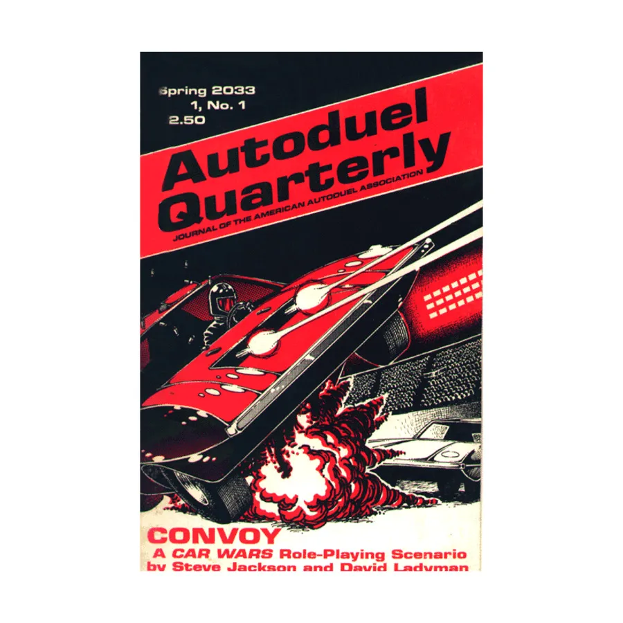 Журнал Vol. 1, #1 "Convoy, Creating a New Character", Car Wars - Autoduel Quarterly Magazine 
Журнал Vol. 1, #1 "Convoy, Creating a New Character", Car Wars - Autoduel Quarterly Magazine