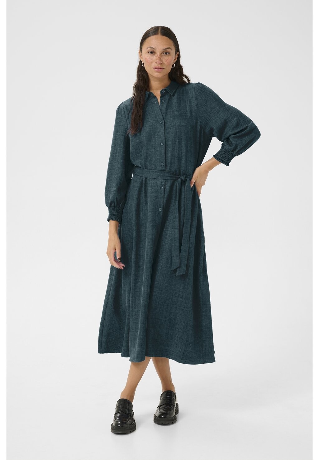 Платье-рубашка ELLEN Kaffe, темно-синий
Платье-рубашка ELLEN Kaffe, темно-синий