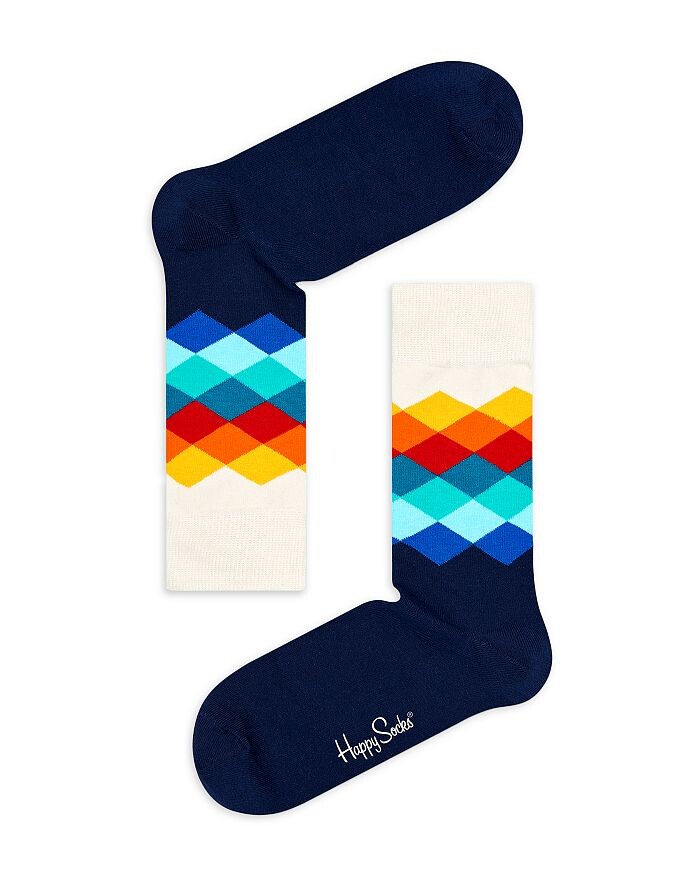 Носки с выцветшим ромбом и ромбами Happy Socks
Носки с выцветшим ромбом и ромбами Happy Socks